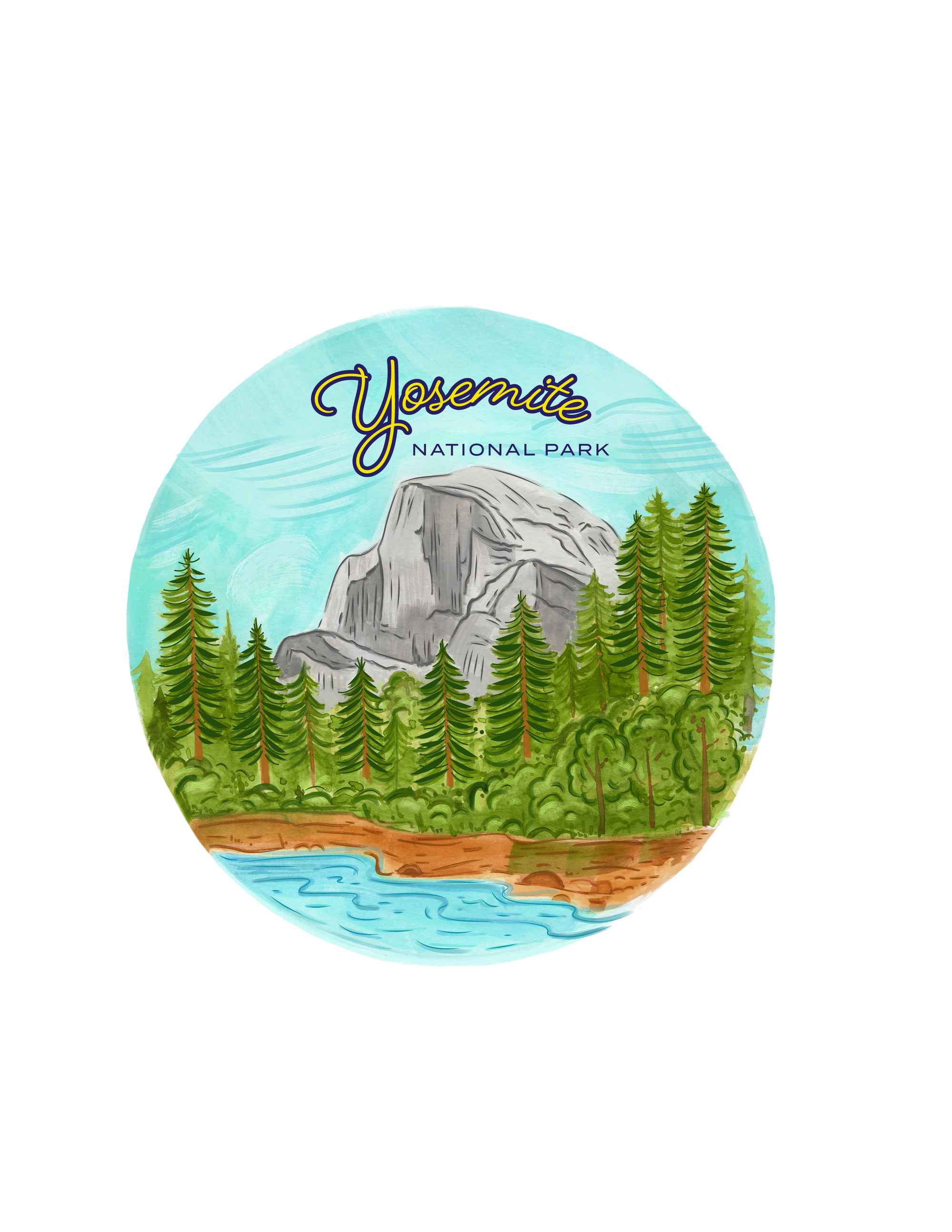EMB026-Yosemite National Park Stitch Guide