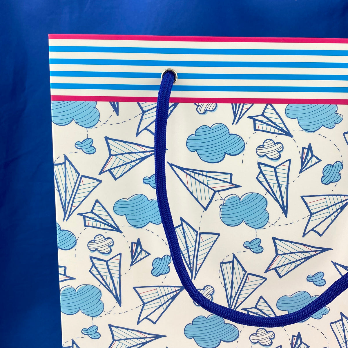 Paper Airplanes Pattern-Gift Bag