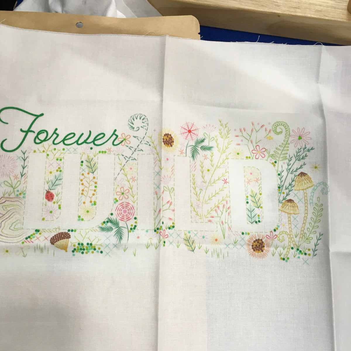 Stash Buster! Forever Wild Embroidery Kit