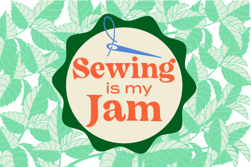 Sewing is My Jam Jar-Mint