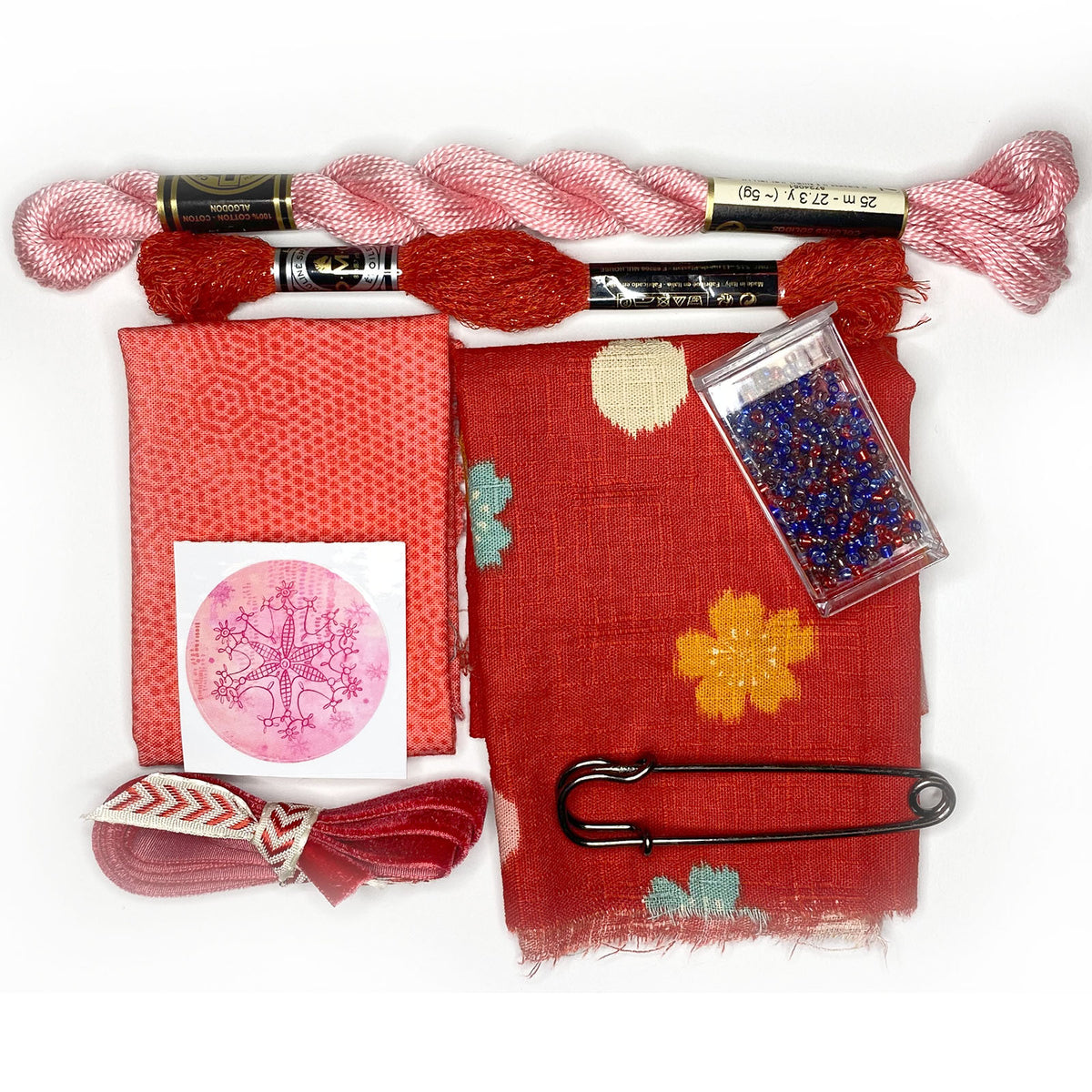 Sewing is My Jam Jar-Red Strawberry