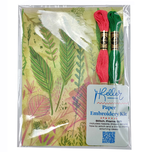 Paper Embroidery Kits - Keller Design Co.