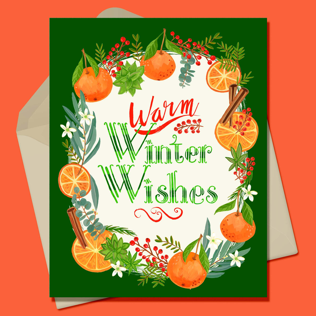 Boxed Set of 8 Cards-Warm Winter Wishes Greeting Cards