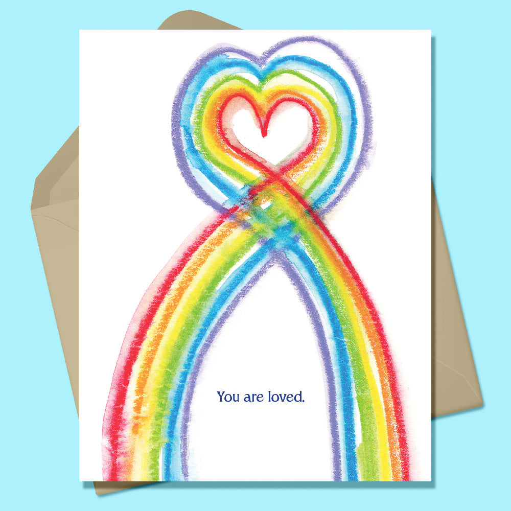 You are Loved A2 Greeting Card