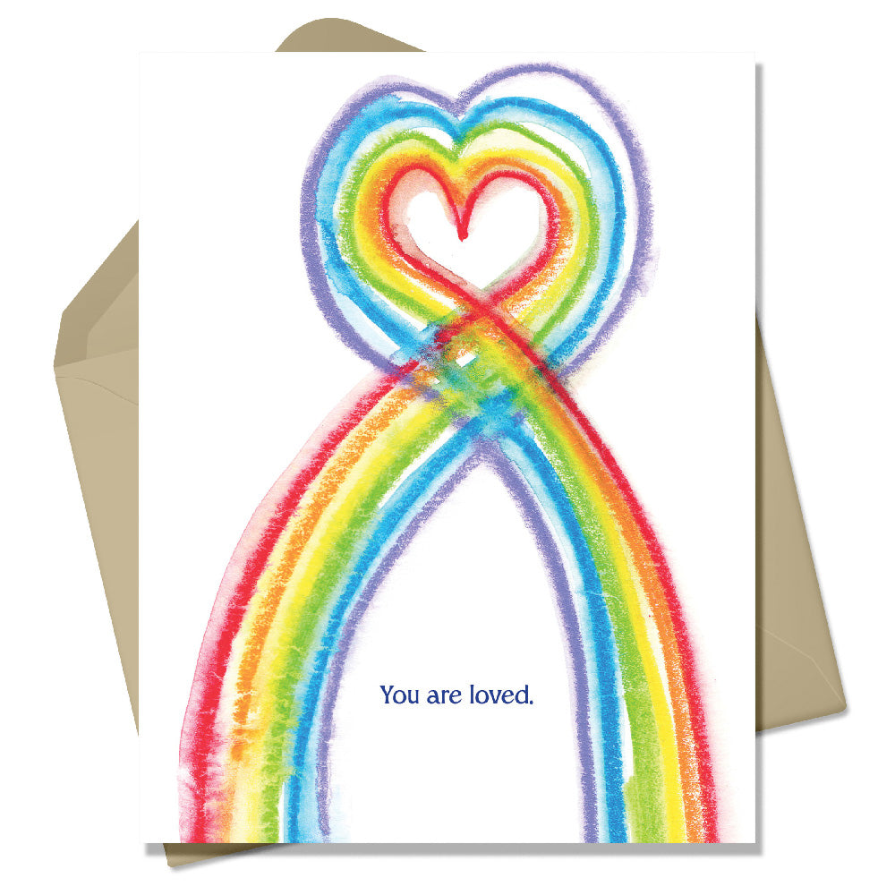 You are Loved A2 Greeting Card