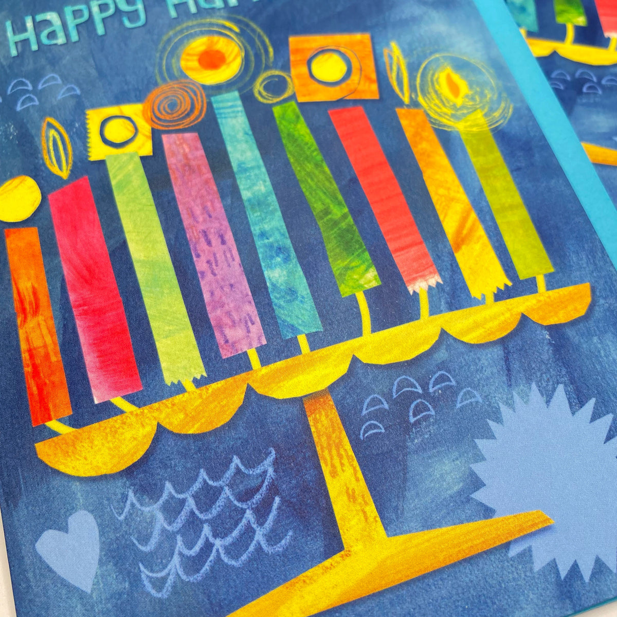 Boxed Set of 8 Cards-Happy Hanukkah Greeting Cards