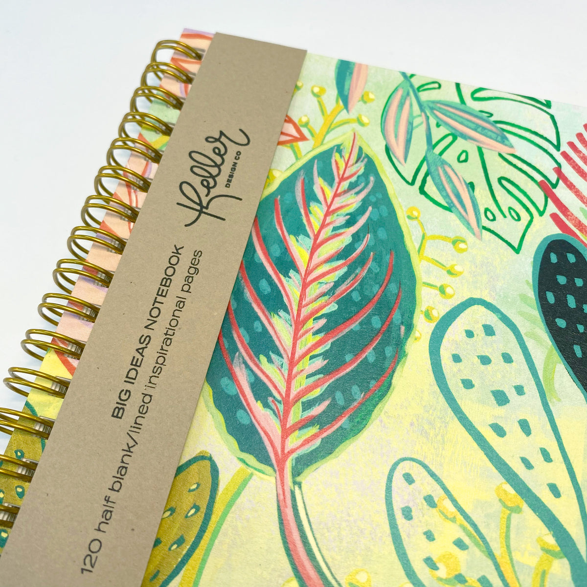 Wild Plants-5.5”x8”- Big Ideas Spiral Bound Notebook