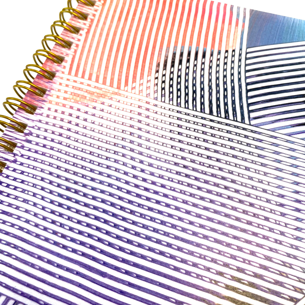 Curves Ahead:Faded Brights No.1-5.5”x8”- Big Ideas Spiral Bound Notebook