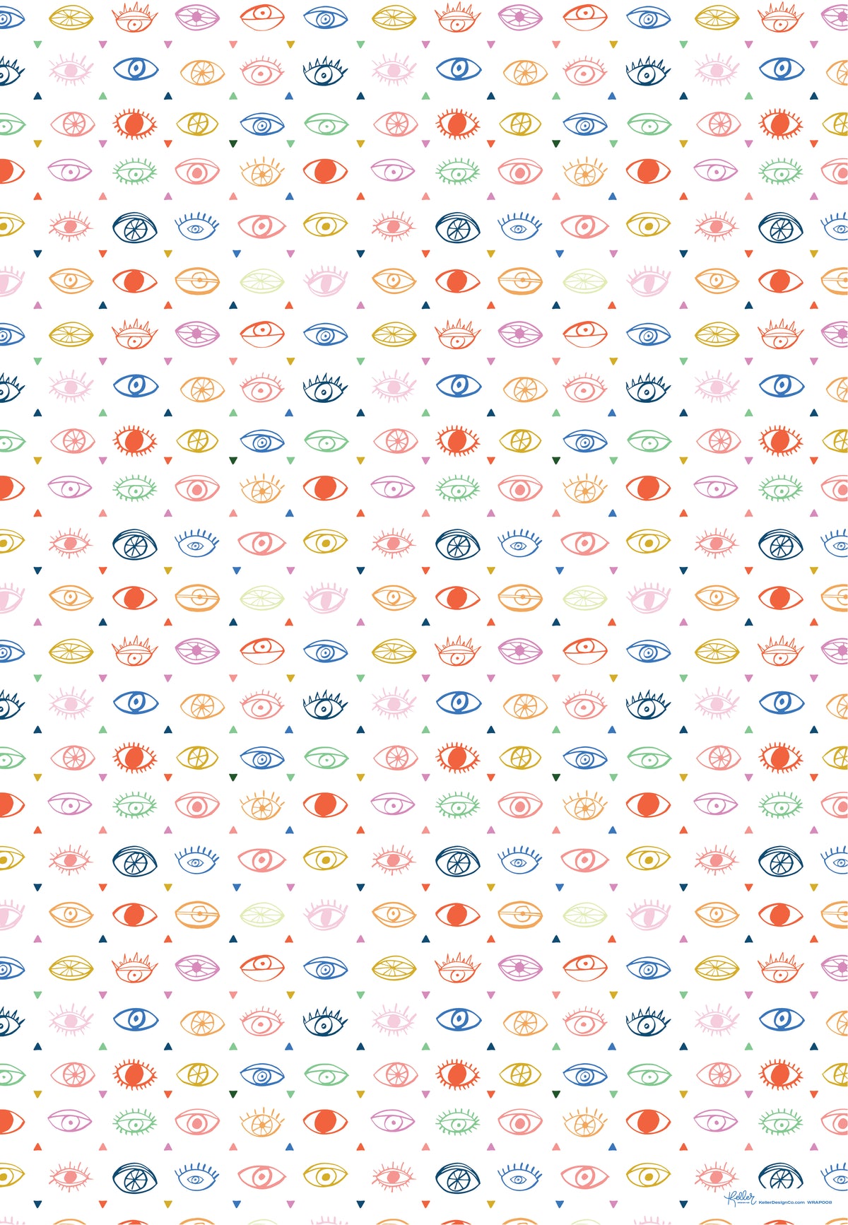 The Eyes Have It- Gift Wrap-3 Sheets
