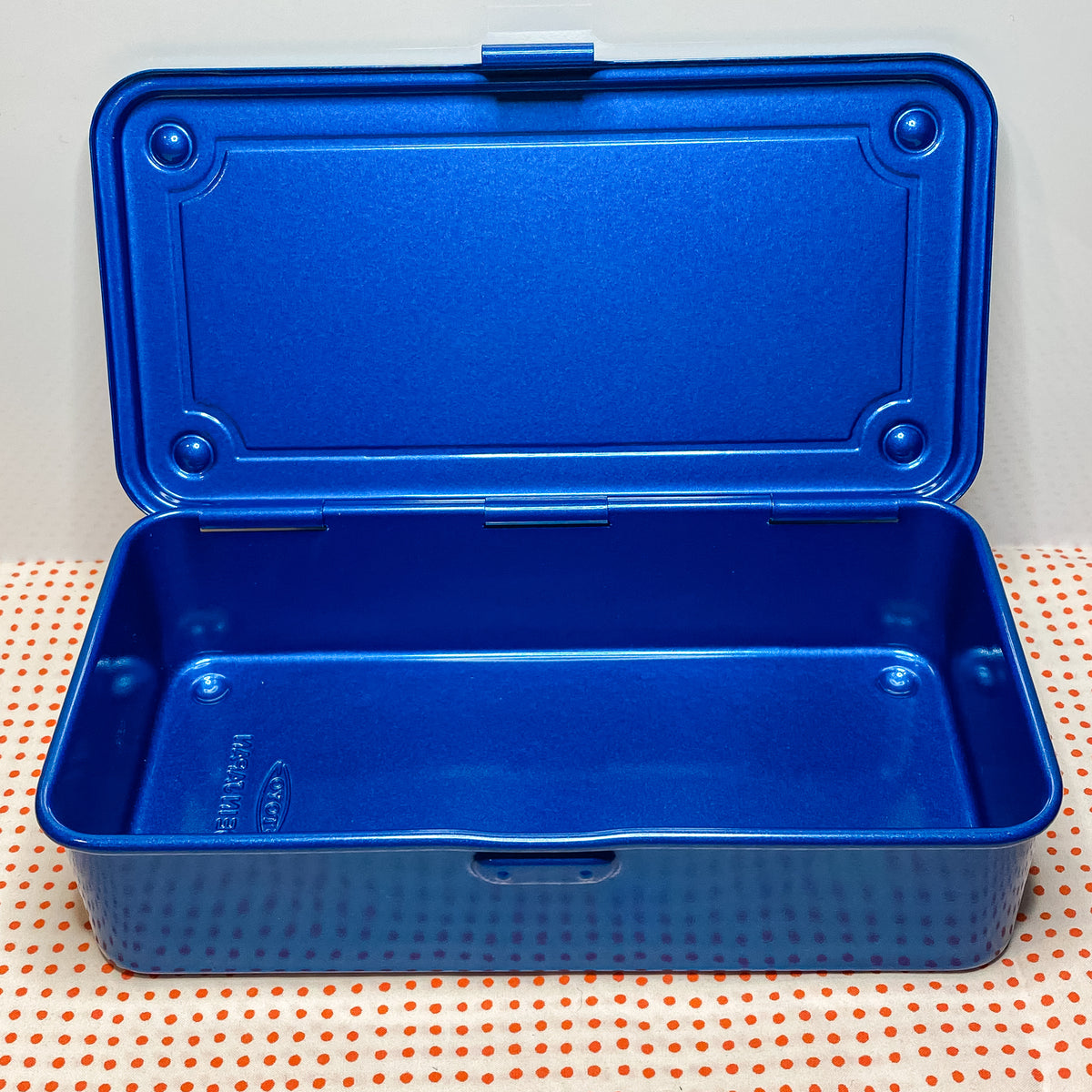 Toyo Steel Metal Tool Box (Blue) &quot;Grab Box&quot;