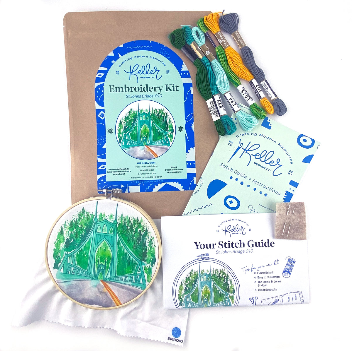 St Johns  Bridge Embroidery Kit