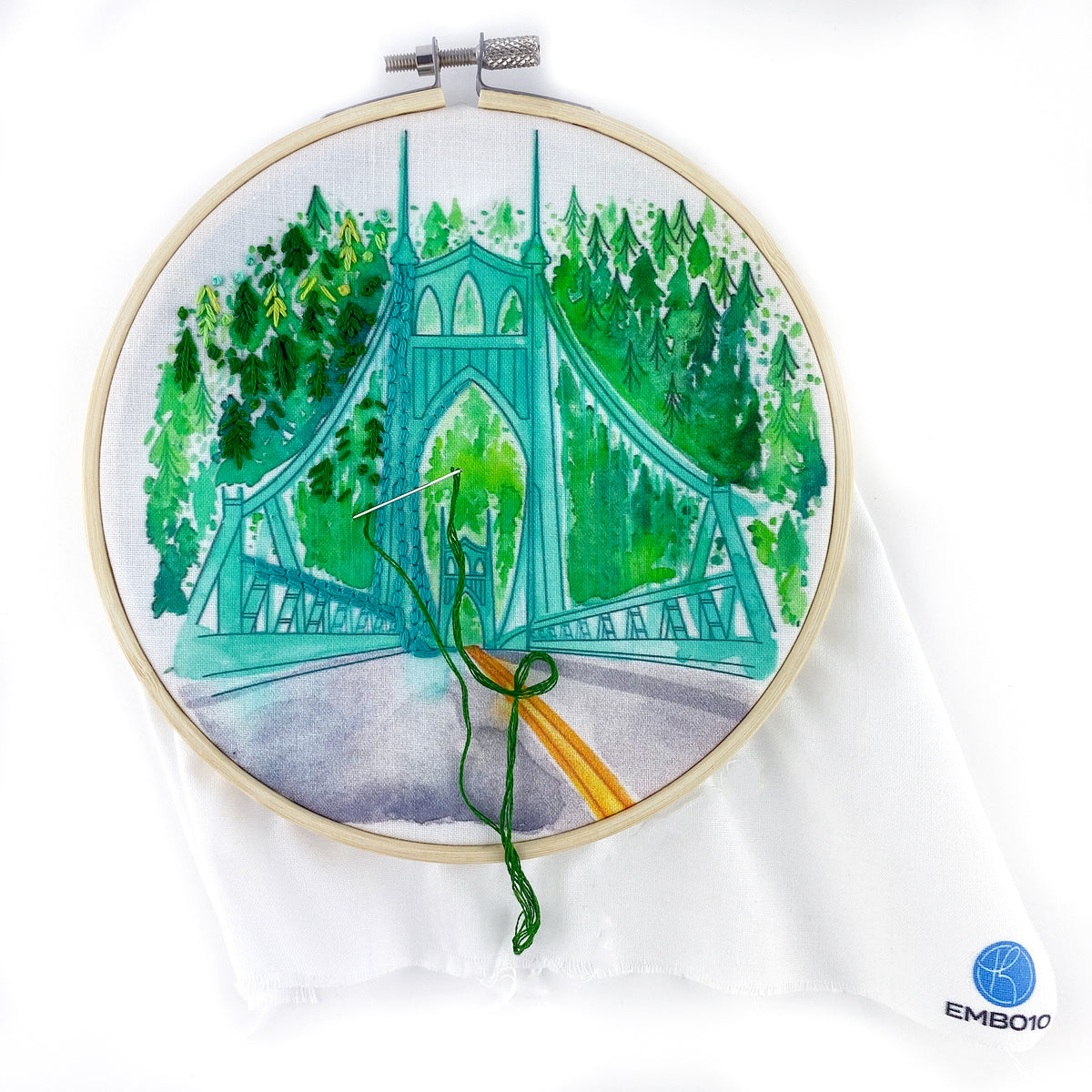 St Johns  Bridge Embroidery Kit