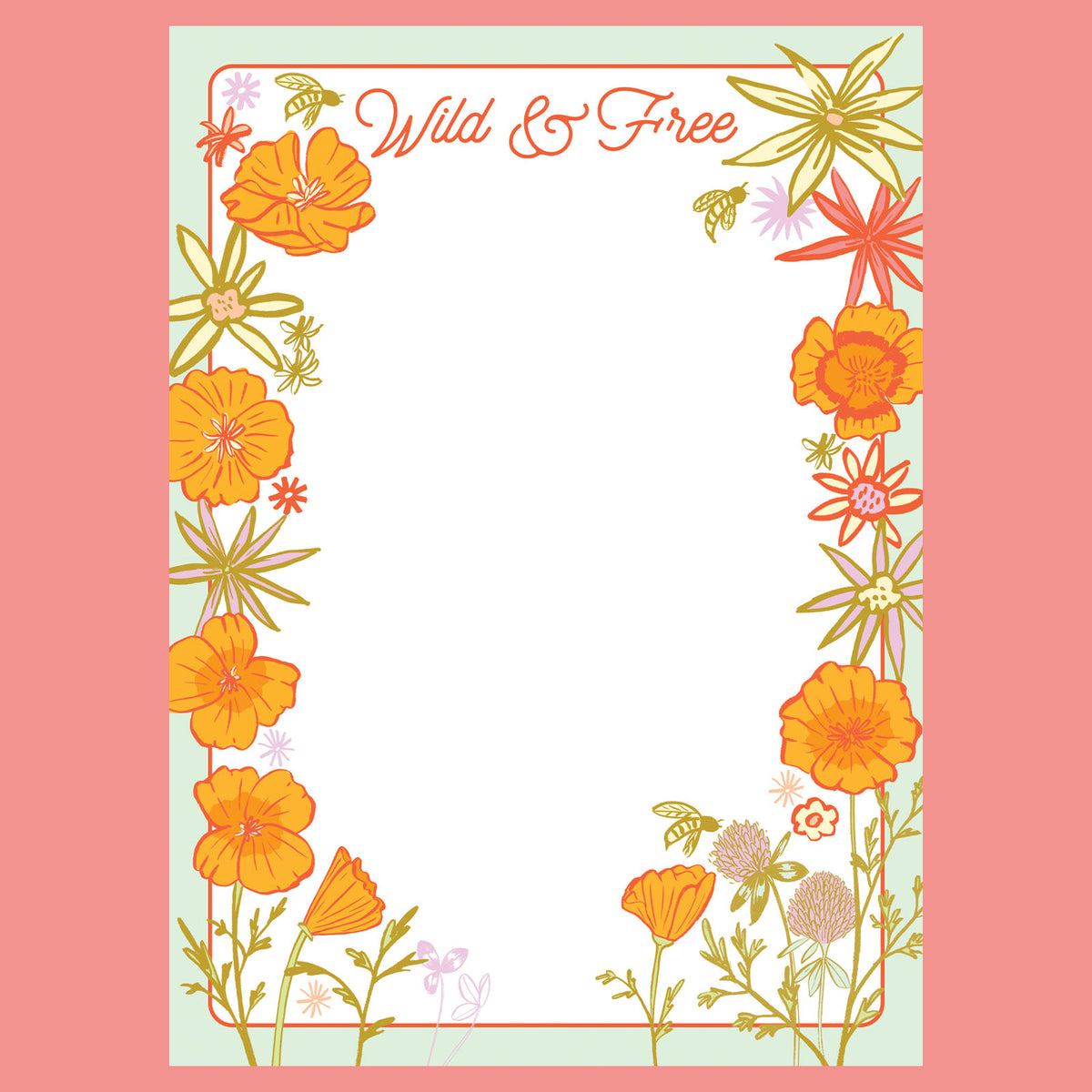 Wild and Free Notepad
