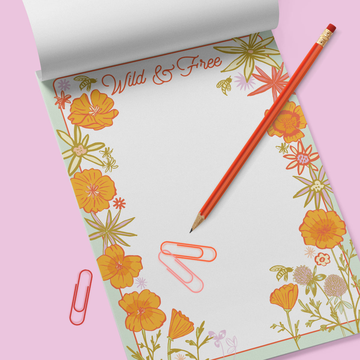 Wild and Free Notepad