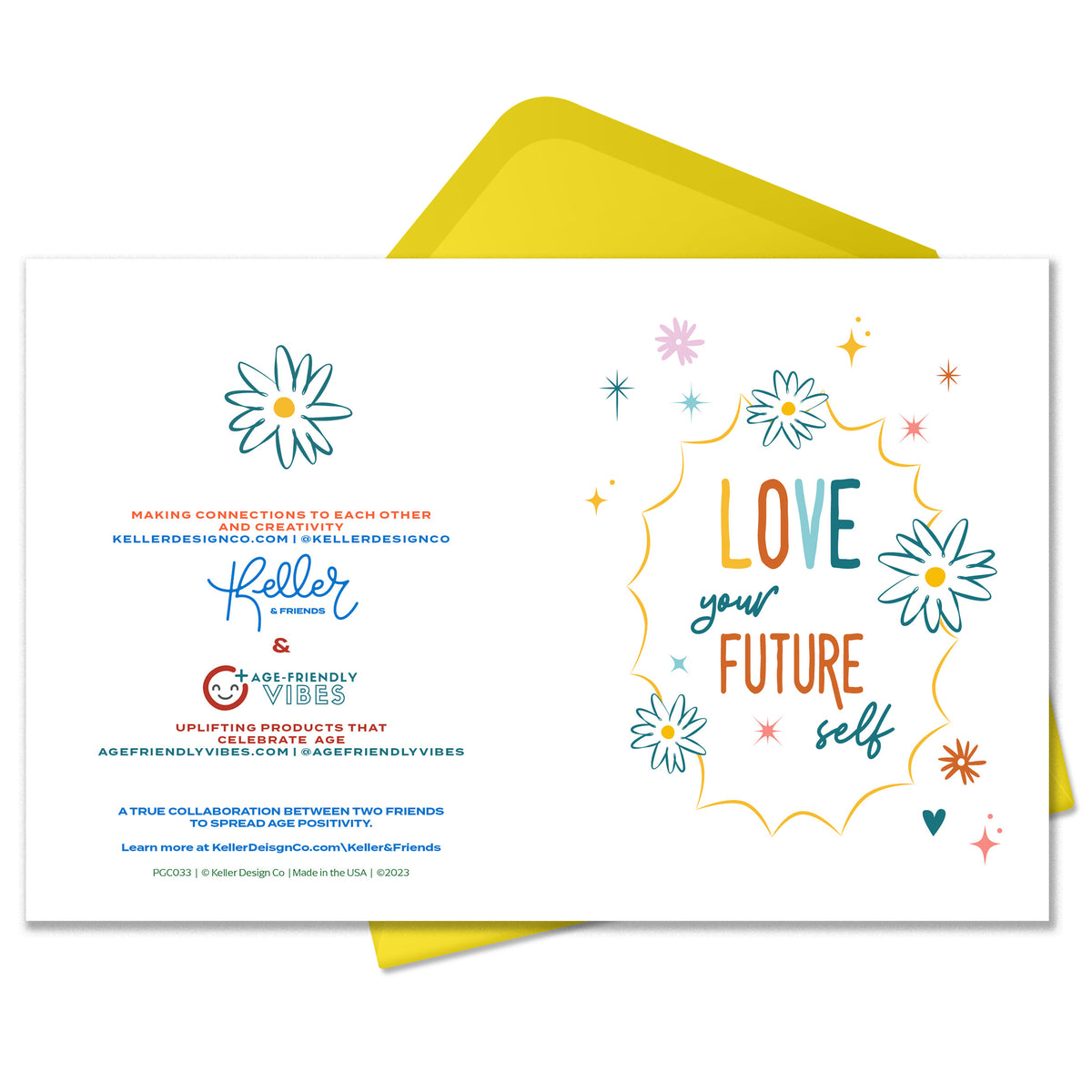 Love Your Future Self Greeting Card