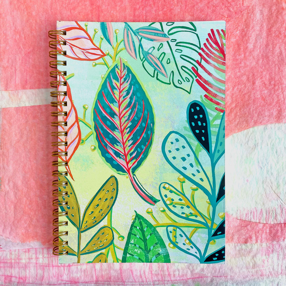 Wild Plants-5.5”x8”- Big Ideas Spiral Bound Notebook