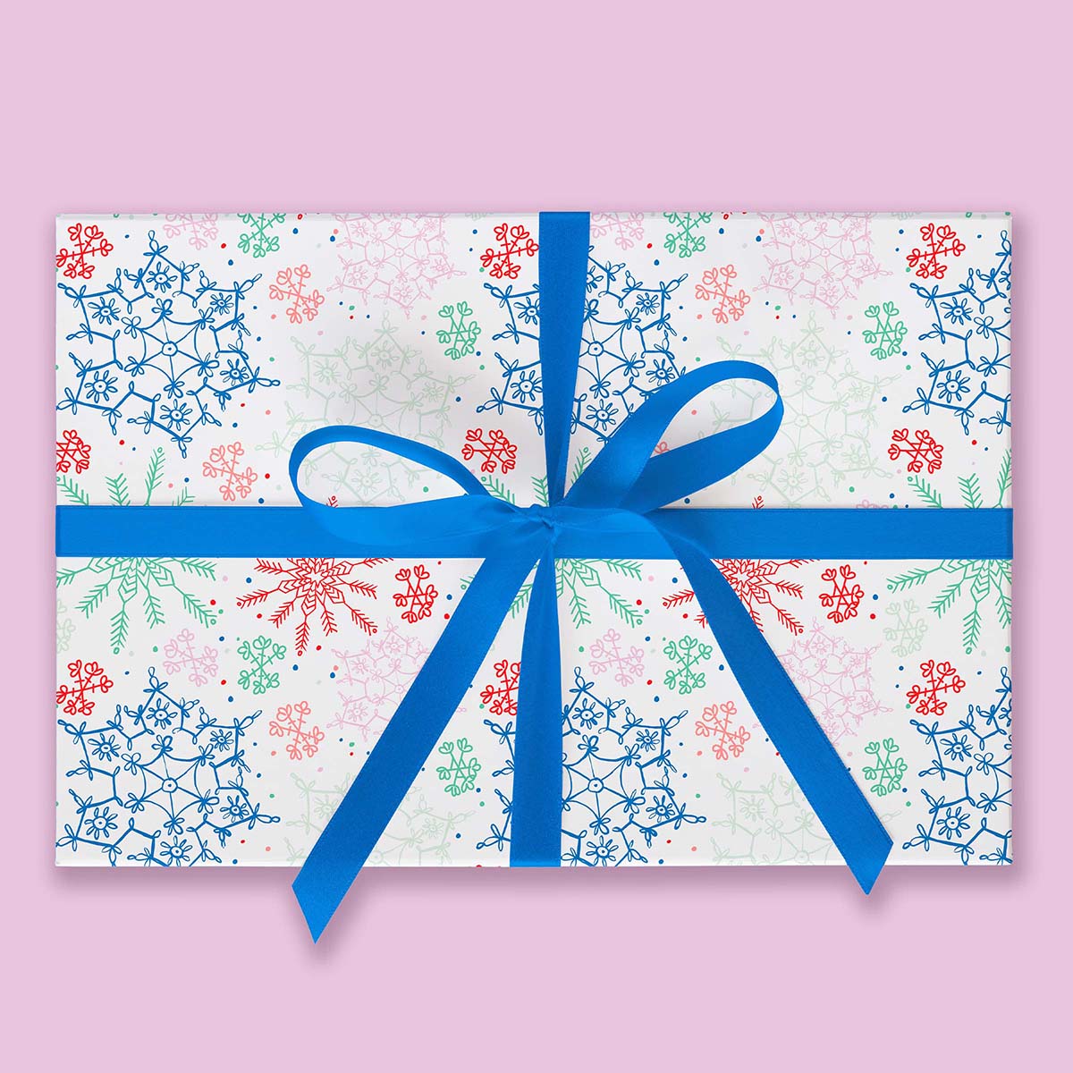 Let it Snow-White Gift Wrap-3 Sheets